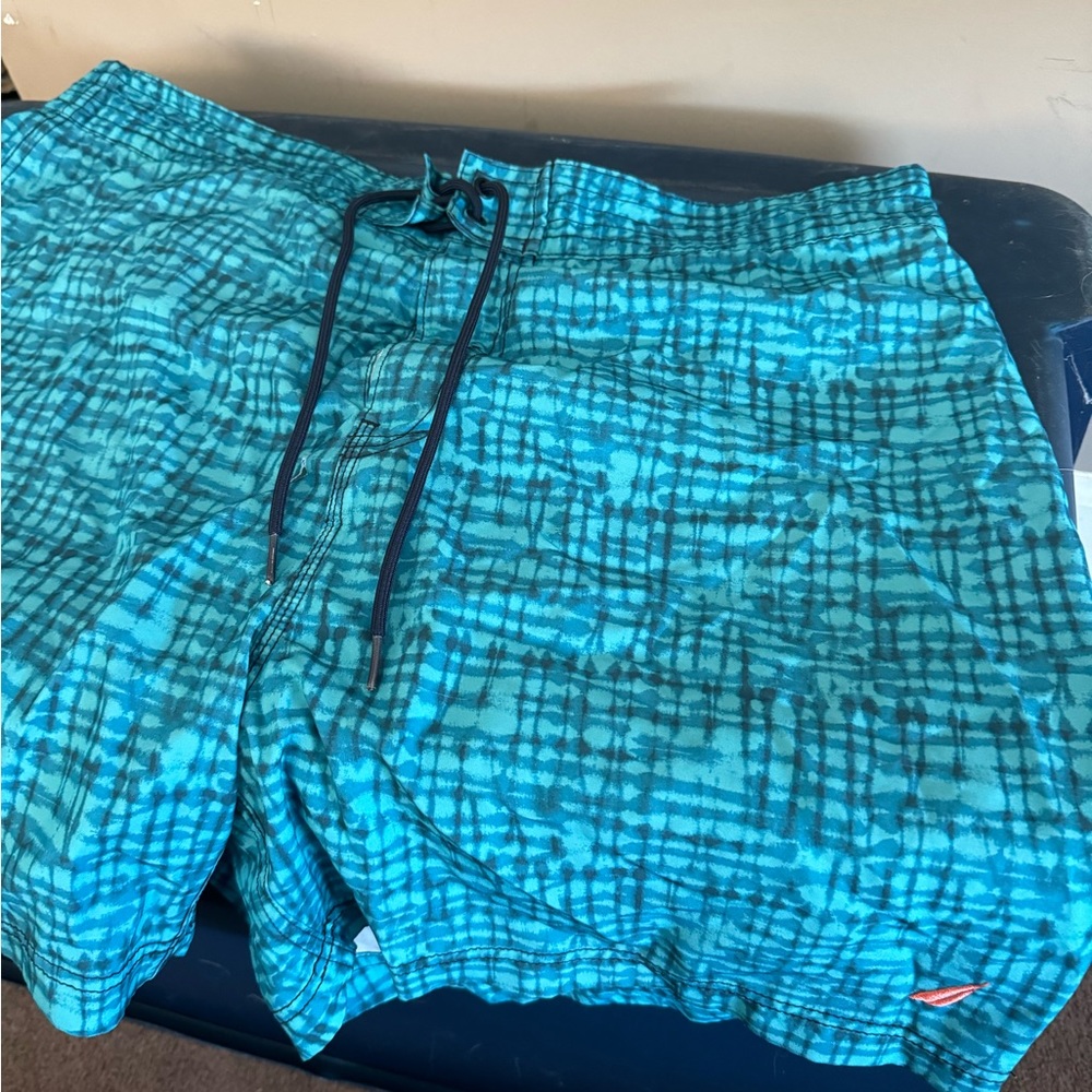 Nautical Swim Trunks
